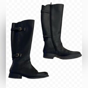 Naturalized No5 Comfort Black Knee “Jamison” High Riding Boots Size 5.5